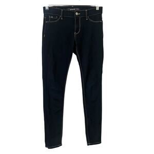 Vintage Jordache Jeans Girls Size 12 Regular Super Skinny Dark Wash Stretch